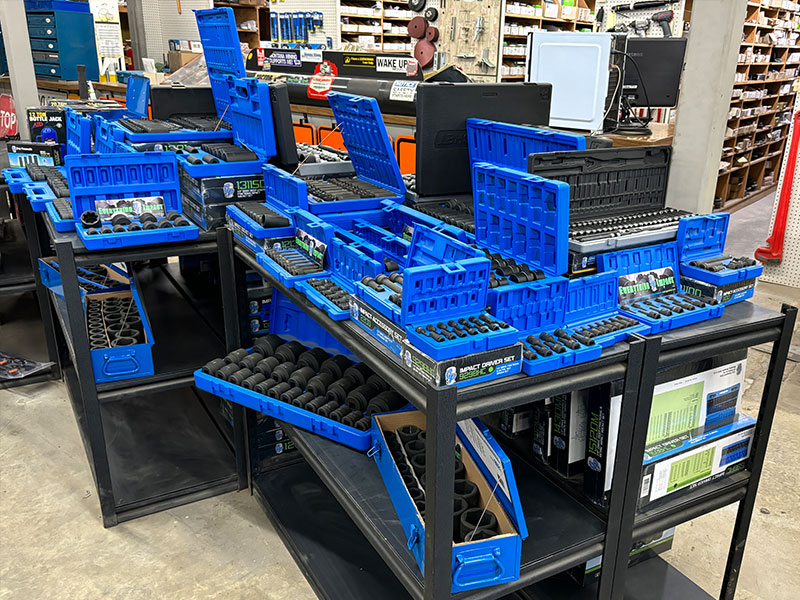 Durable hand tools from leading brands.