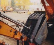 Fabricated Thumb and Install Excavator Thumb