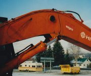 Modified Cylinder Lift Point Log Loader