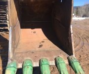 We can rebuild buckets for heavy equipment using wear plates Heavy Equipment Bucket Rebuild